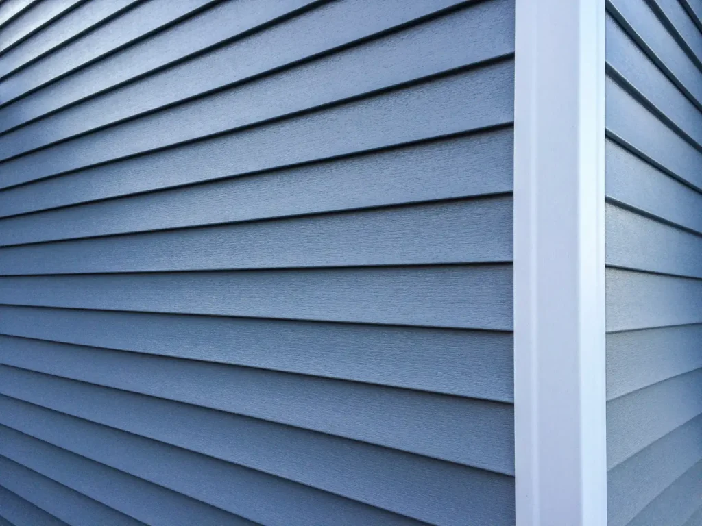 Blue Vinyl Siding