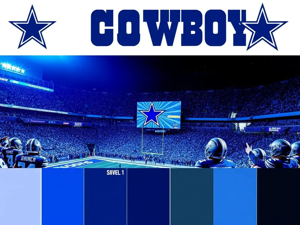 dallas cowboys cmyk colors