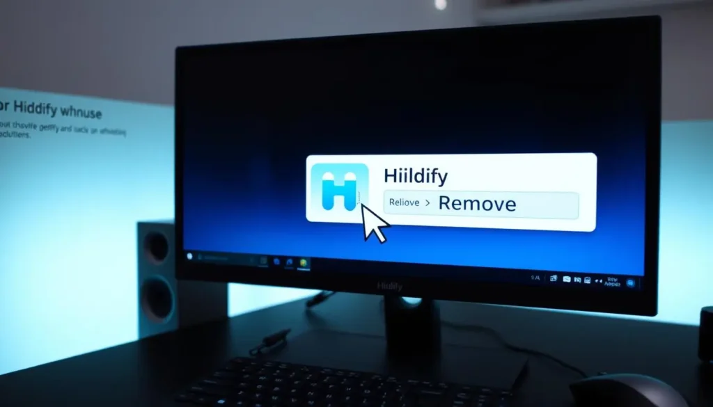 Delete Hiddify on mac